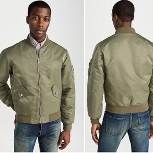 John Elliott Bogota Bomber II / Olive Green Size 3 Men’s Jacket